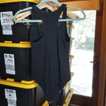 Ambiance Black Sleeveless Tank Racerback Bodysuit Size Small Photo 3