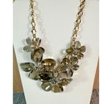 Kate Spade  RARE Delacorte Floral Statement Necklace Faceted Petals 16-18" Photo 1