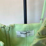 House Of CB S D-DD 'Nathalia' Pistachio Satin Midi Dress NWOT Photo 10