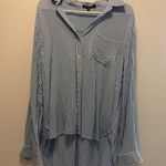 Velvet Heart Striped Shirt Blouse Photo 0