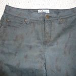 MiracleSuit Miracle Body Black Mid-Rise Jeans, Leopard Print, Short 6 Photo 3