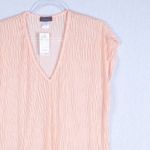 Jordan Taylor NWT  Womens Burnout V-Neck Cover Up Size M Pink Summer Beach Travel Photo 1