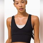 Lululemon Power Pivot Tank Everlux Black MEASUREMENTS Photo 2
