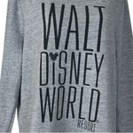 Walt Disney World Resort Sweatshirt Tunic Gray Black Women’s Size XL Photo 8
