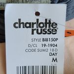 Charlotte Russe tropical mini skirt size medium Photo 3