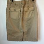 J.Crew  khaki utility skirt sz 4 City Fit. Photo 5