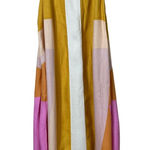 O'Neill  Womens Size S Sleeveless Maxi Dress Pink Orange Yellow Multicolor Photo 0