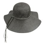 Jessica McClintock  Slouchy Black Felt Hat Photo 3