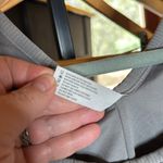 Yogalicious  Lux Grisaille Gray Streamline Rib Contour Crop Tank Top Size Medium Photo 3