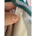 Floral One Piece Swimsuit Tie Shoulder V Neck 2XL Pink Size XXL Photo 3