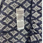 Lounge Beach Lunch  Dress Womens Large CeCe Shoulder Tie Fit Flare Geometric Navy Photo 11