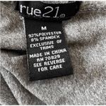 Rue 21 Women Grey With Black Stripes Jumpsuit Size M Sleeveless Stretch Summer Photo 6