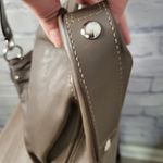 Coach “Zoe" Brown Leather Hobo Satchel Photo 4