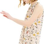 Amazon Elegant Floral Chiffon Blouse EUC! Sz L Photo 2