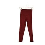 Aerie  Real Me XTRA High Waist Legging Summer Burgundy Athleisure Casual Medium Photo 1