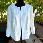 Ladies DRESSY and ELEGANT blazer🌹🌹 White Size 16W Photo 1