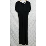 Joseph Ribkoff Vintage  Creations 80s Dot V-Neck Short Sleeve Maxi Dress‎ Size 10 Photo 1