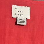 A New Day  98%Cotton  Ruffle Short Sleeve Wrap Dress with Pockets Size XXL Photo 10