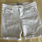 Liverpool Jeans Company Liverpool The Walking Short Size 6/28 White Denim Classic Photo 0
