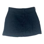 Free People  size 8 Navy Corduroy Skirt with Button Detail blue Photo 1