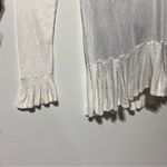 Free People  Your Girl Button-Front Tunic Top Dress In Ivory Size Small Photo 6