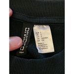 H&M  Divided Sweatshirt Womens Small Navy Female Equals Future Graphic Crewneck Photo 4