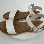 SUN + STONE Mattie Women's Open Toe Slingback Sandals in White Size 5 MSRP $50 Photo 3