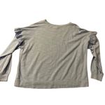 Crown & Ivy NWT  Soft Blue Eyelet Lace Detail Long Sleeved Sweater‎ Size 3X Photo 6