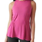 Athleta  Air Out Cinch hot pink Tank Top Photo 0