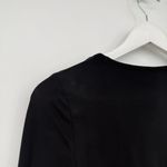 Old Navy  Black Long Sleeve Classic Bodysuit Size Small Cotton Blend Photo 8