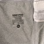 Nike  PRO Women's XL
Fitted Dri Fit Pants Leggings
Cropped Capri Gray Photo 6