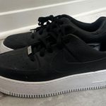 Nike Women’s Air Force 1 Sage Low Black Photo 4