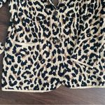 J.Crew Animal Leopard Print 100% Cotton Sweater Blazer S Photo 6