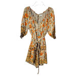 Spell & The Gypsy Collective Spell & The Gypsy Siren Seashell Romper Playsuit Sand Medium EUC Belt Pockets Photo 2