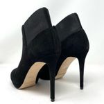 Jimmy Choo  black suede heel booties, made in Italy, 39.5 Photo 4