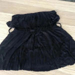 Adam Levine 💥🆕 Black Soft Ruffled Tube Top M🆕 Photo 0