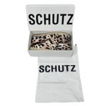 Schutz  Ohanna Leopard Print Canvas Espadrilles Slip On Neutal Size 10 Photo 11