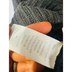 SWEET BABY JAMIE Black Knit Acrylic Wool Blend Oversized Bell Sleeve Sweater S Photo 8