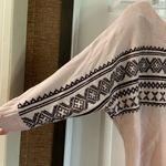 Ny&co NY &  Light Pink Off Shoulder 3/4 Sleeve Sweater Photo 2