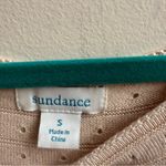 Sundance Cream light weight knit sweater Dress Size Small Photo 3