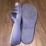 Crocs rubber washable nursing ortho navy 9 wedge sandals Photo 4