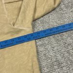 Veronica Beard  Analeigh Sweatshirt Womens Large Tan Puff Sleeves Pima Cotton Photo 9