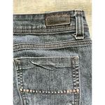 Glo High Rise Flare Leg Jeans Junior's Size 13 Long Blue Photo 4