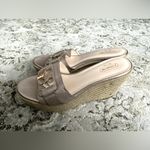 Coach leather Slide wedge Sandals❤️🔥❤️🔥 Photo 13