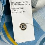 prAna  Womens Button Down Plaid Flannel Shirt Long Sleeve Blue Yellow‎ Large Photo 8