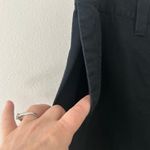 Ralph Lauren Women's Cargo Weather Black Contrast Blue Zippers Pants Size 2 Photo 4