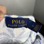 Polo Ralph Lauren Kai floral 100% linen dress blue & white size 14 Photo 10