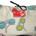Kate Spade Large Canvas Sunglass Print Shoulder Bag Tote Limited Edition Photo 6