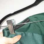 Alfred Sung NWT Hunter Green Strapless Notch Neck Satin Gown Size 0 Photo 6