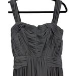 Vera Wang  Formal Chiffon Gown Gray Size 8 Wedding Special Event‎ Feminine Photo 5